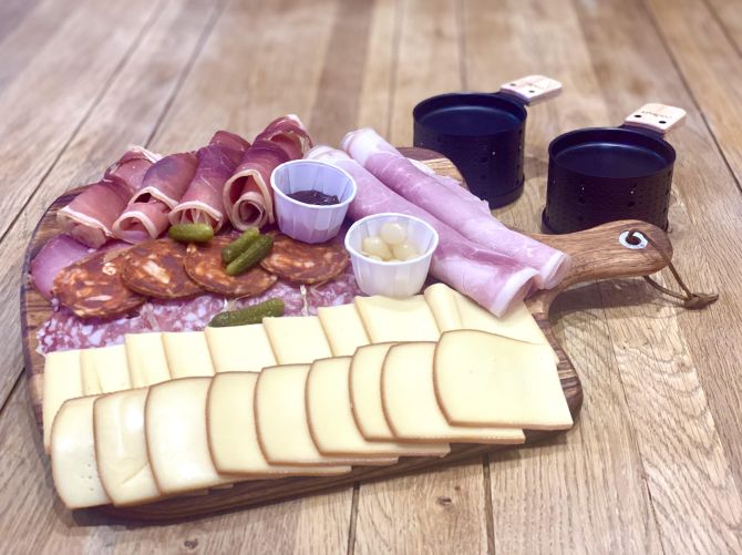 Raclette à la bougie